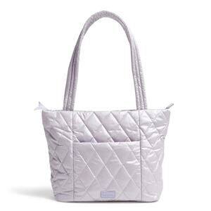 NEW Vera Bradley Ultralight Small Tote Bag Purse Vera Purple Lavender Pearl